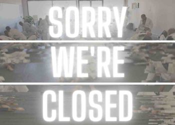 sorry we're closed cover image