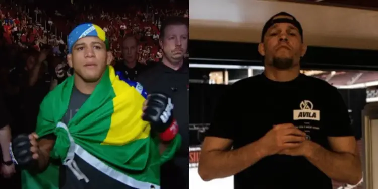 Gilbert Burns Nate Diaz Submission Underground