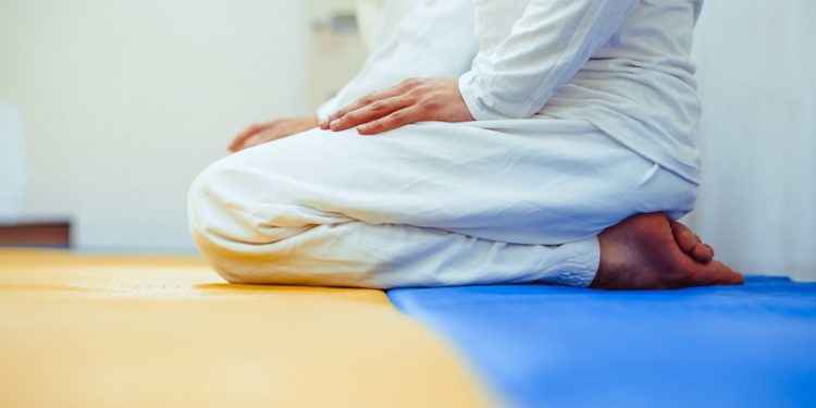 Sleeping on the mats