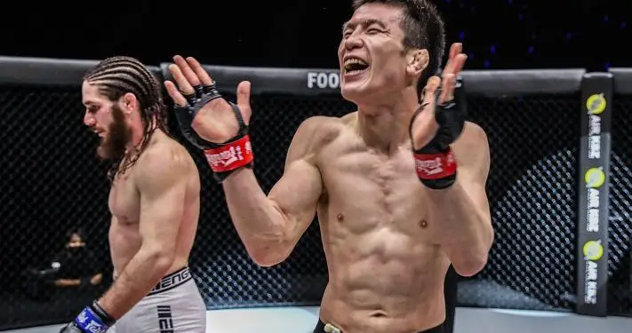 Shinya Aoki ONE On TNT 4 Sage Northcutt