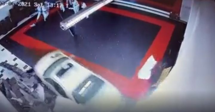 Car Crashed BJJ Academy Training