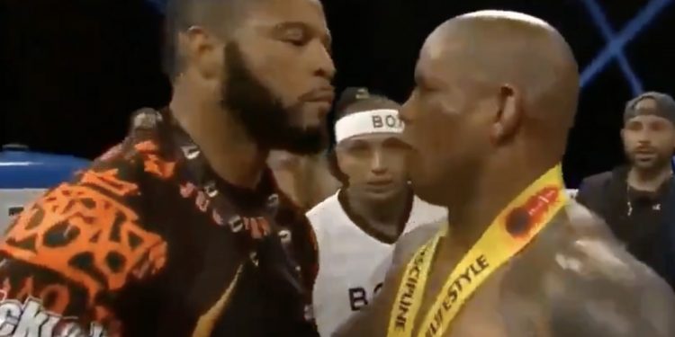 Hector Lombard BKFC 18 Post-Fight Brawl