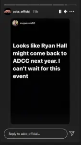 Ryan Hall ADCC