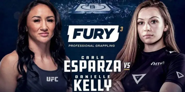 Carla Esparza Rose Najamunas Danielle Kelly Fury Pro Grappling 3