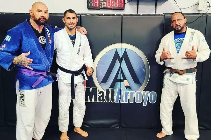 Actor Bautista Got Brown Belt in Brazilian Jiu-Jitsu