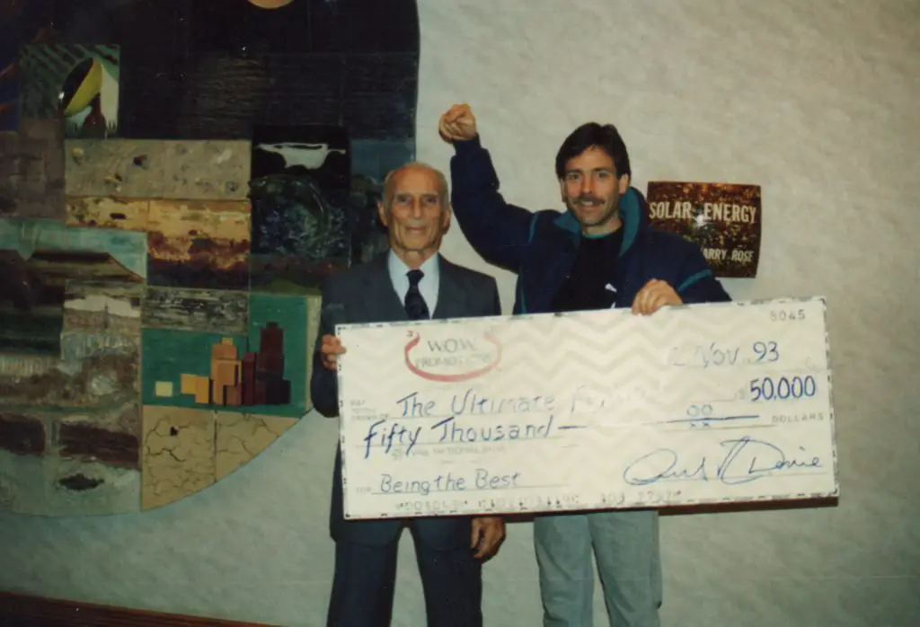 Richard Bresler And Helio Gracie at UFC 1