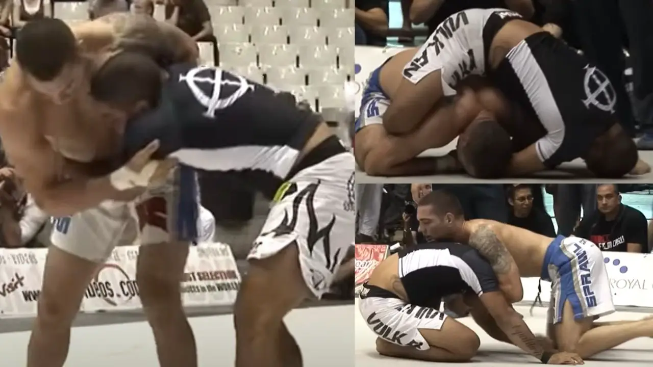 6X ADCC Vet Shows Luta Livre Style Flying Guillotine