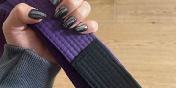 Demi Lovato BJJ Purple Belt