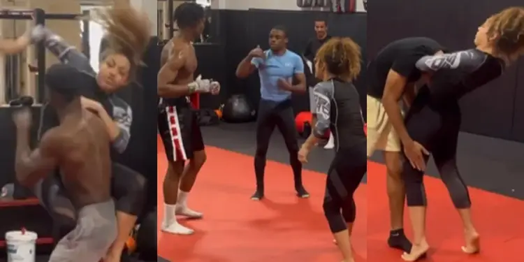 BJJ Woman Submit Entire Boxing Gym