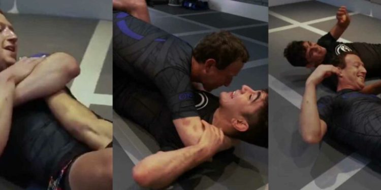 Mark Zuckerberg Mikey Musumeci BJJ Training