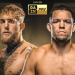 Nate Diaz Jake Paul Fight 10 Rounds