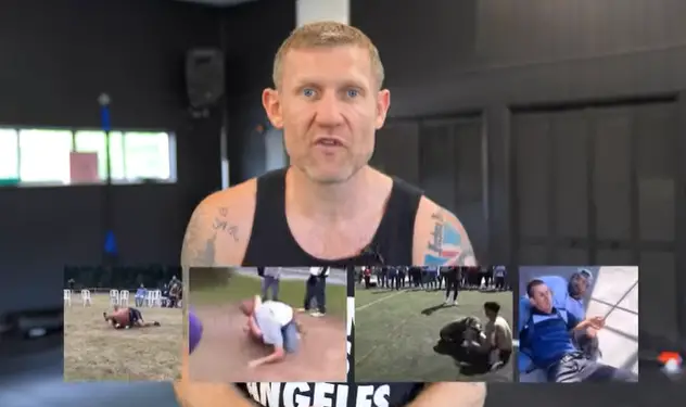 Olympic Boxer BJJ In Street Fight