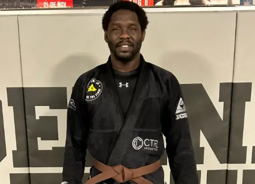 Jared Cannonier BJJ Brown Belt
