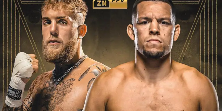 Nate Diaz Jake Paul MMA Fight