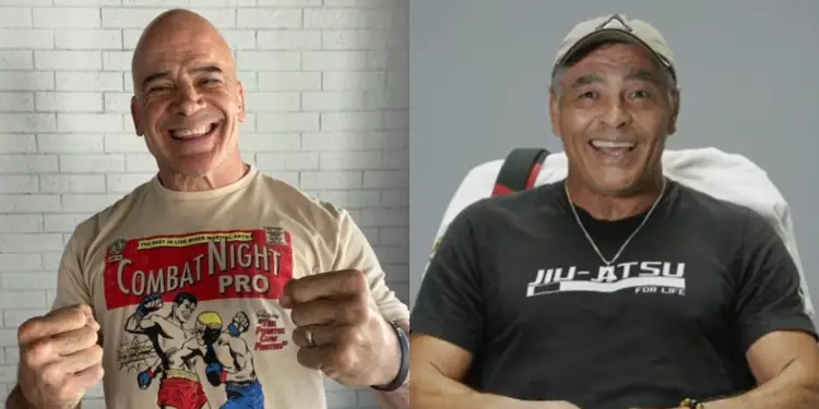 Bas Rutten Rickson Gracie Dream Fight