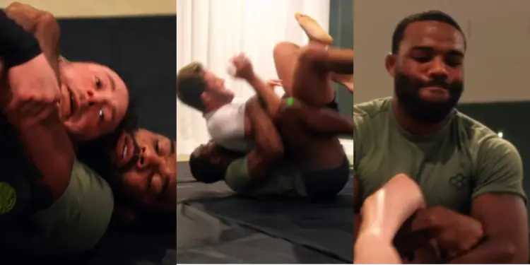 Jordan Burroughs BJJ Training Session
