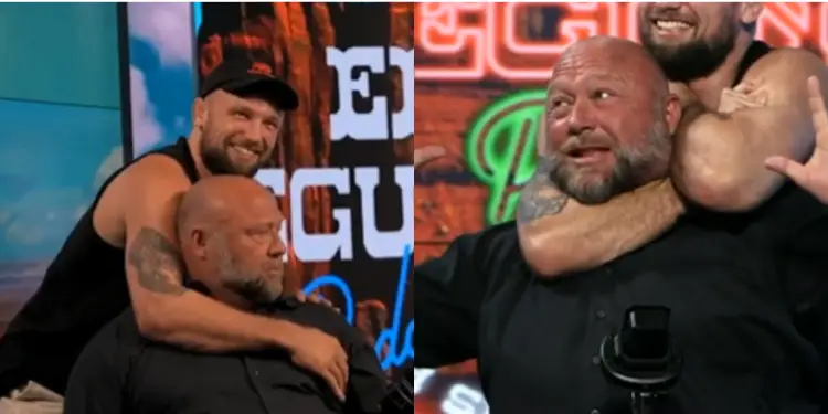 Craig Jones Choke Out Alex Jones