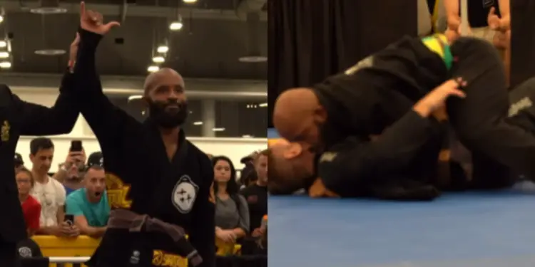 Demetrious Johnson BJJ Gold Medal IBJJF Master World Championship 2023