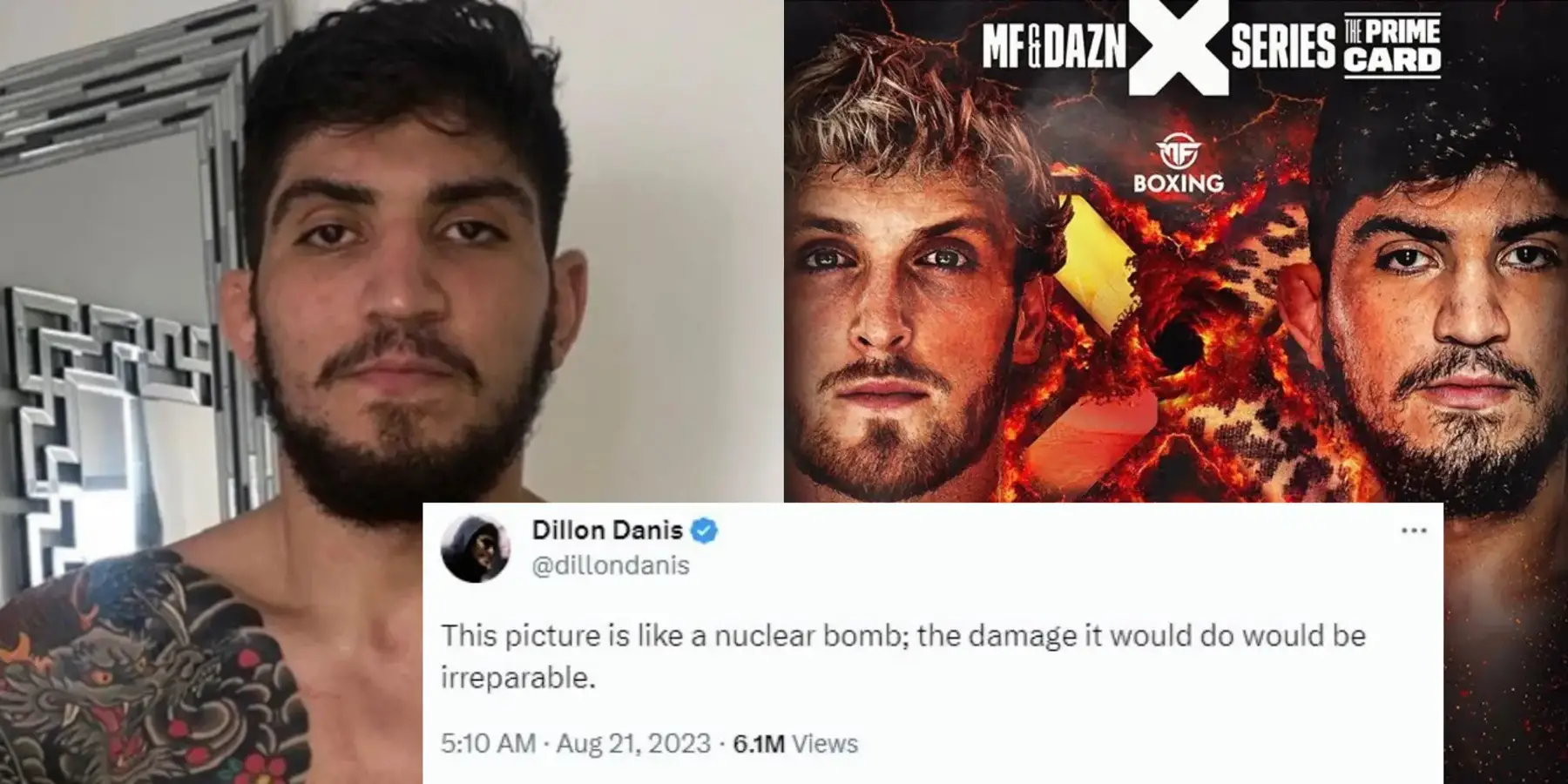 Dillon Danis Nina Agdal Sued