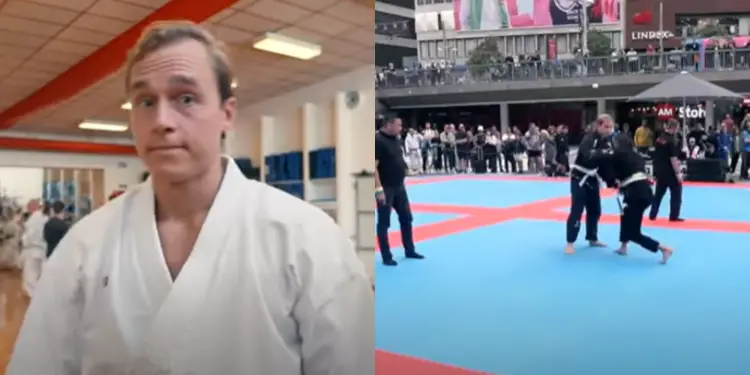 Karate Black Belt Jesse Enkamp BJJ Tournament