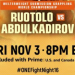 Tye Ruotolo Muhammad Abdulkadirov ONE Fight Night 16