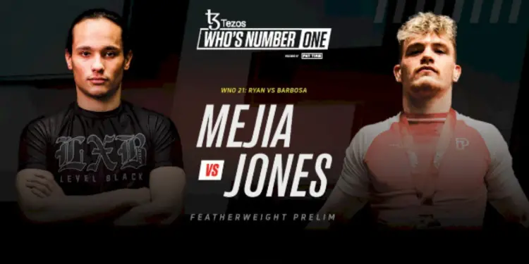 Dominic Mejia Owen Jones WNO 21 Preliminary Card