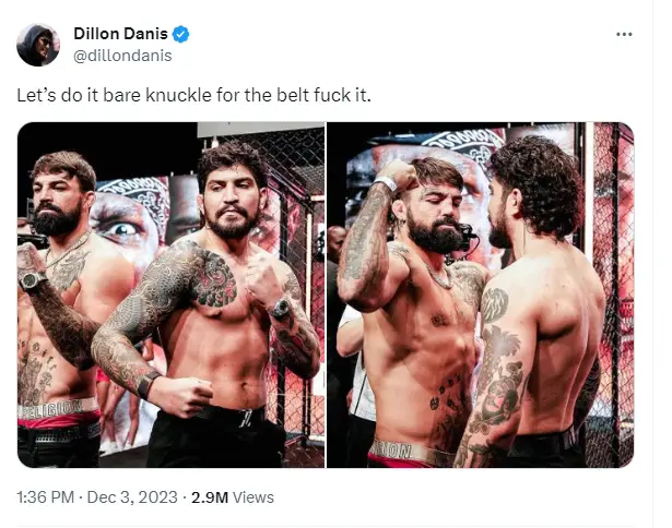 Dillon Danis Twitter