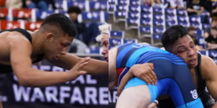 Dorian Olivarez Junior Folkstyle Wrestling National Champion
