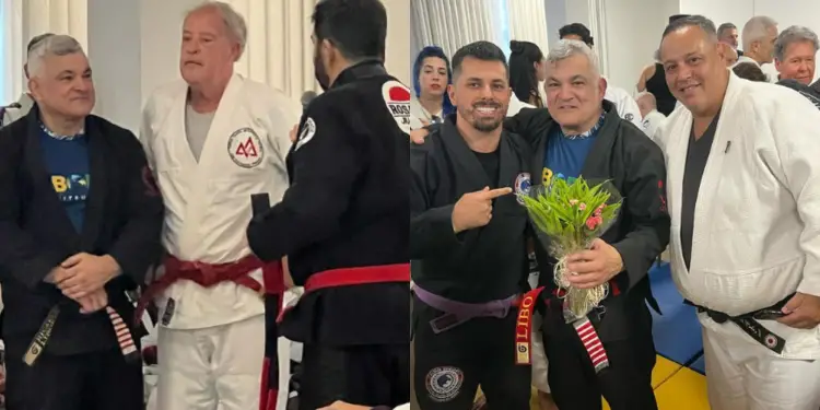 Ricardo Liborio Coral Belt BJJ