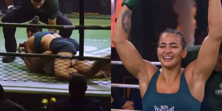 Beatriz Bia Mesquita MMA Debut Spaten Fight Night