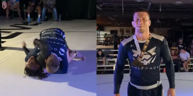 Jason Nolf BJJ Debut