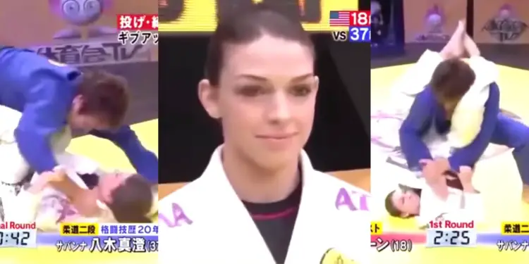 Mackenzie Dern Male Judo Black Belt