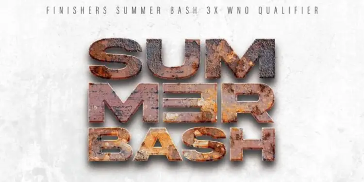 Finishers Summer Bash 3 Results