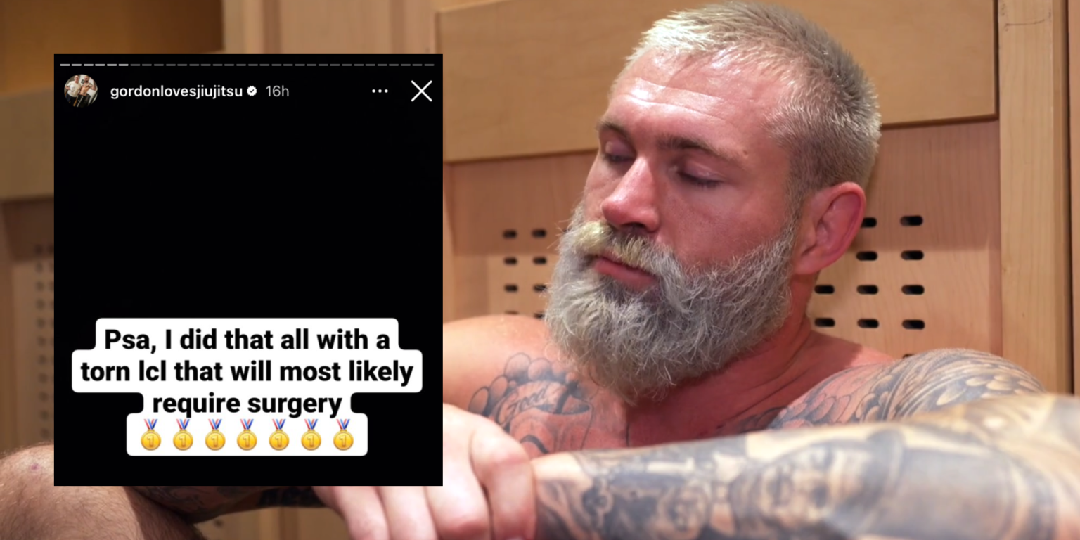 Gordon Ryan Reveals Knee Injury And Potential Surgery From Felipe Pena