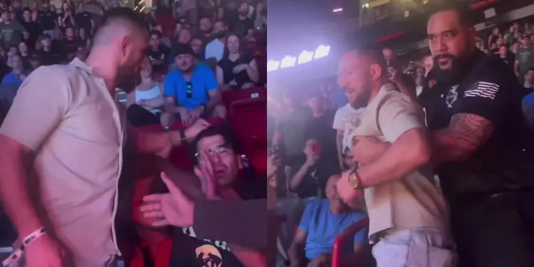 Merab Dvalishvili Confronts Fan Craig Jones Invitational