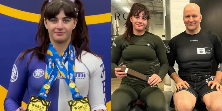 Helena Crevar BJJ Brown Belt