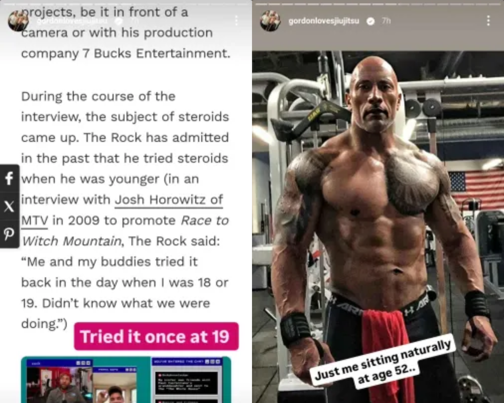 Gordon Ryan The Rock PEDs