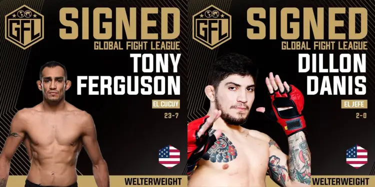 Tony Ferguson Dillon Danis Global Fight League