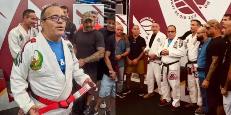 Luiz Carlos Manimal BJJ Coral Belt