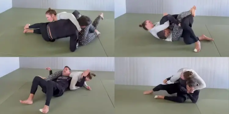 Ronda Rousey Justin Flores Rolling