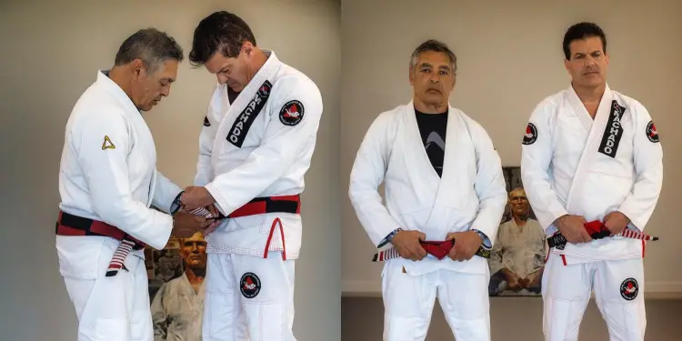 Jean Jacques Machado 8th Degree Coral Belt Rickson Gracie