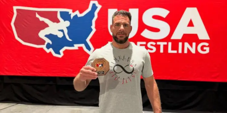 Rafael Lovato Jr Bronze Freestyle Wrestling US Open 2025