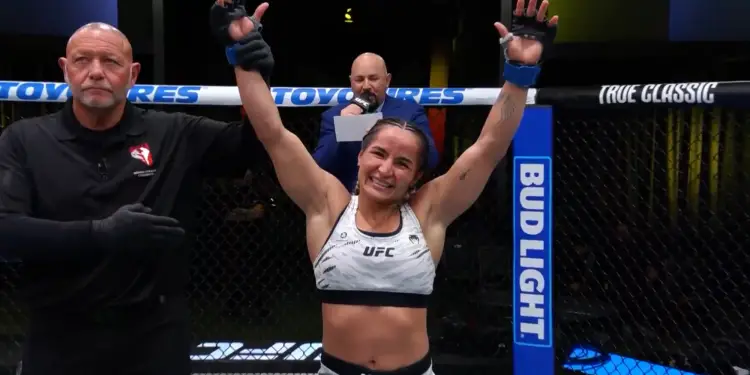 Talita Alencar Beats Vanessa Demopoulos UFC Vegas 105