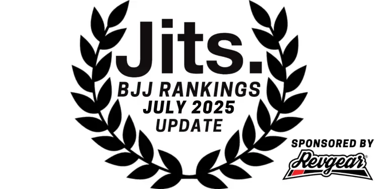 Jits Magazine BJJ Rankings July 2025 Update