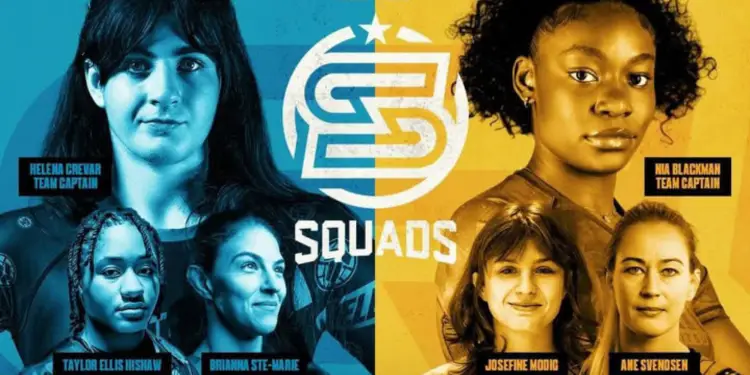 Polaris 32 Female Squads Results Highlights