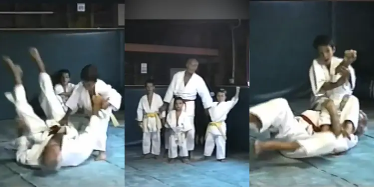 Rener Gracie Helio Gracie Grandchildren Training