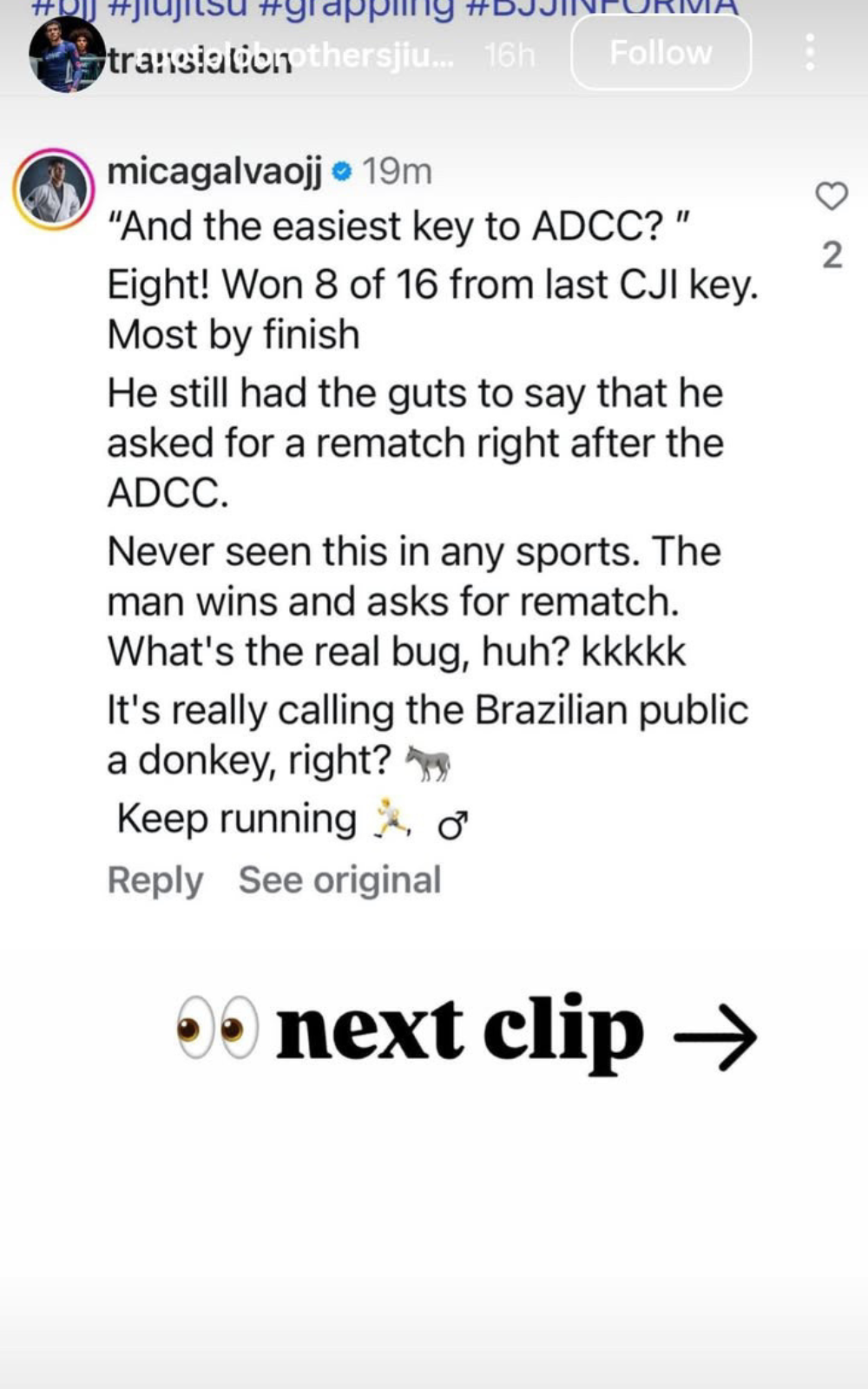 Mica Galvao Comments