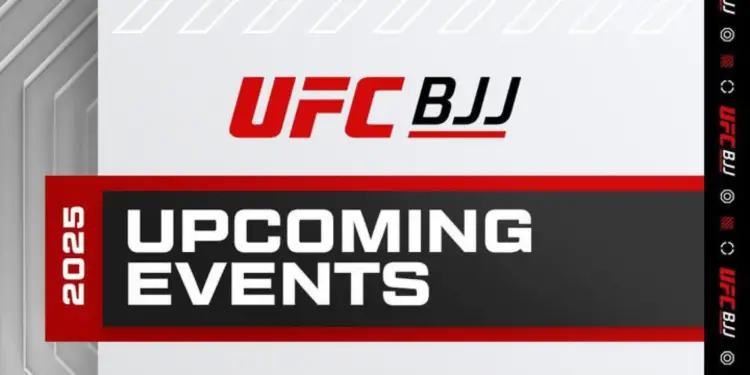 UFC BJJ 2025 Events Schedule