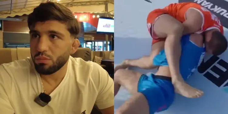 Arman Tsarukyan Grapple With Khamzat Chimaev