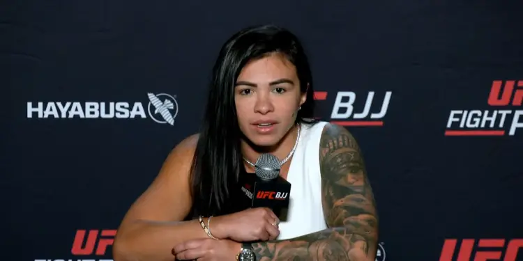 Claudia Gadelha On Kennedy Maciel UFC BJJ